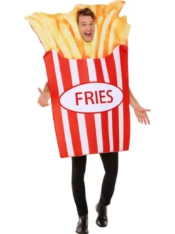Pommes Frites Kostume Voksen, One Size