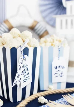 Popcorn Bægere - Blå nuancer