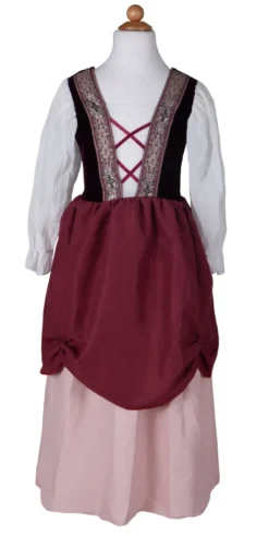Pretty in Pink Middelalder Luksus Prinsesse Kjole