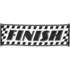Racer Finish Banner, 220 x 74cm