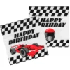 Racer Happy Birthday Servietter, 20 stk.
