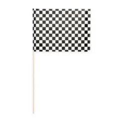 Racer Papirflag, 10 stk.
