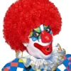 Rød Afro Paryk til Voksne
