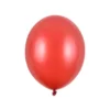 Rød Ballon Metallisk, 23 cm