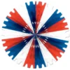 Rød/Blå/Hvid Rosette