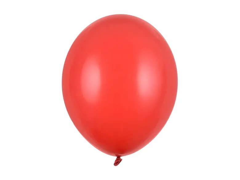 Røde Balloner 30 cm, 10 stk.