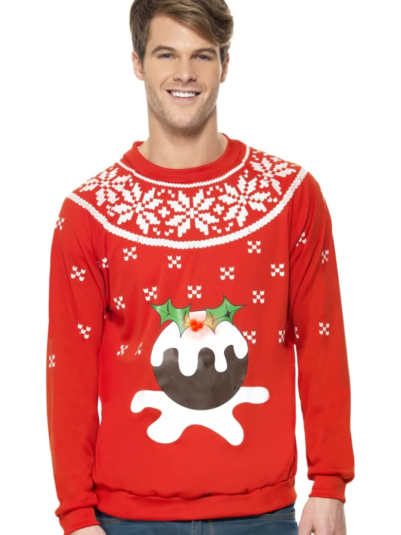 Rød juletrøje, voksen