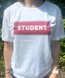Rød Student T-Shirt