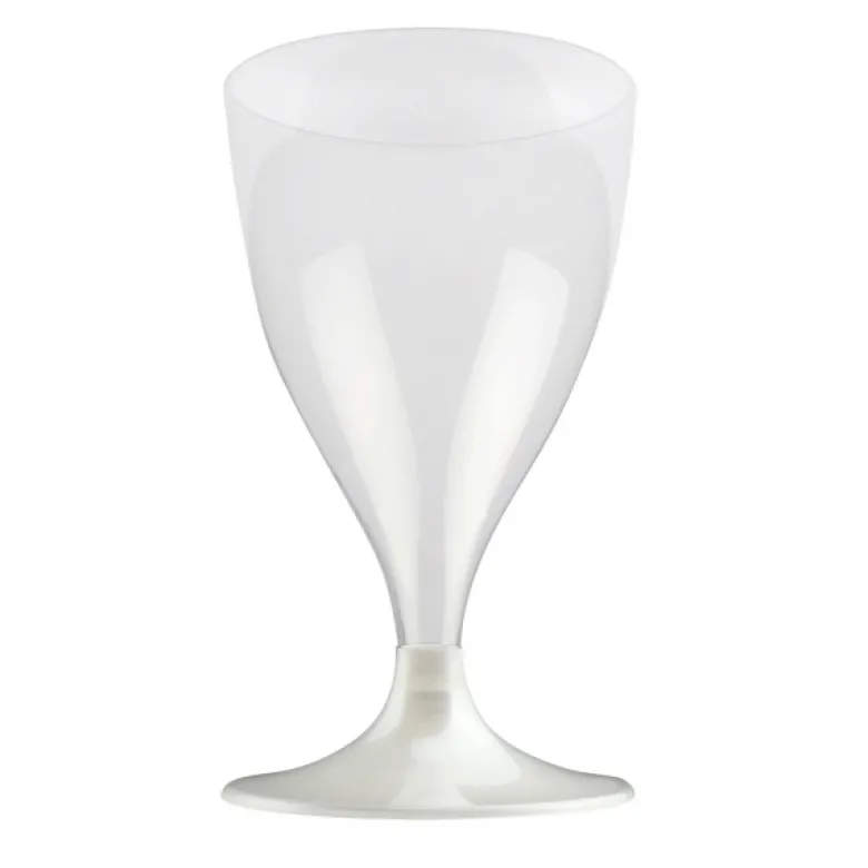 Rødvinsglas m/Perlemor Fødder 20cl, 10 stk.