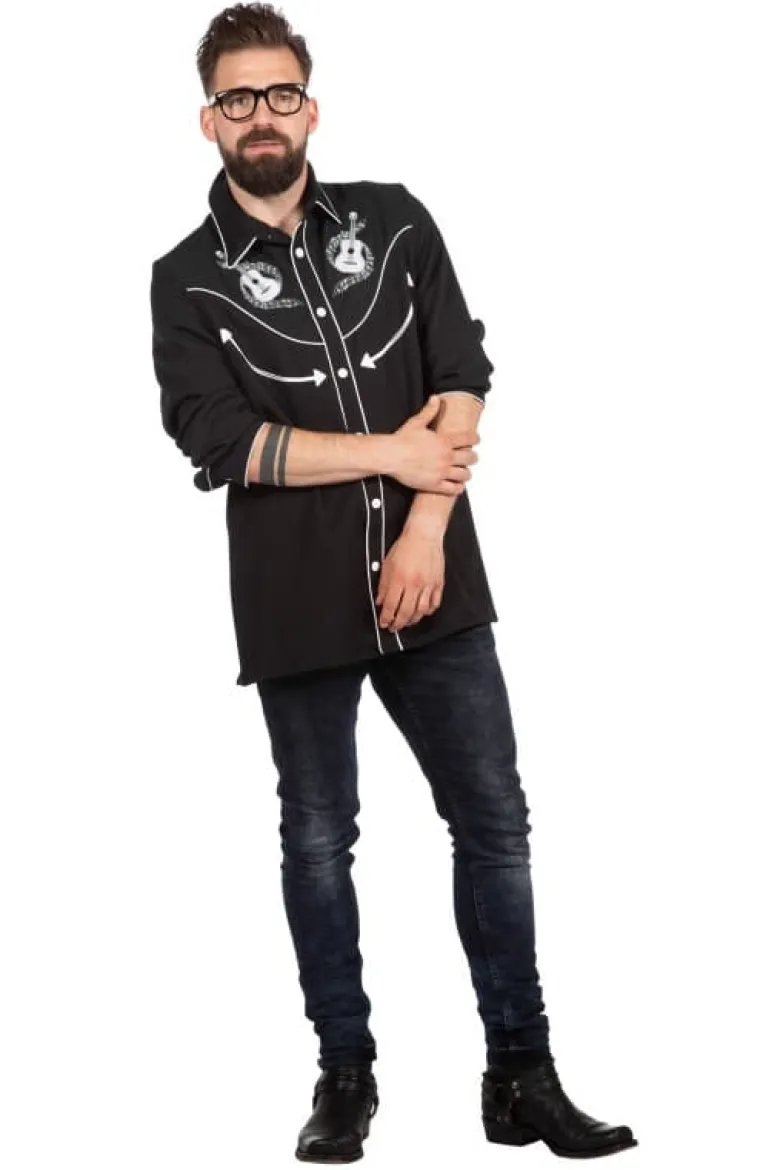 Rock'n'Roll Bowling Skjorte / Country Line Dancer
