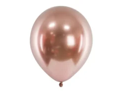 Rosegold Balloner Chrome 30 cm, 10 stk.