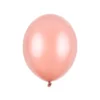 Rosegold Ballon Metallisk, 23 cm