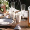 Rosegold Bordnumre til Vinflasker, Bordnr. 1-10