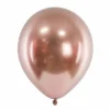 Rosegold Chrome Ballon, 30 cm