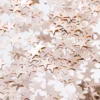 Rosegold Stjerne Konfetti, 14 gr