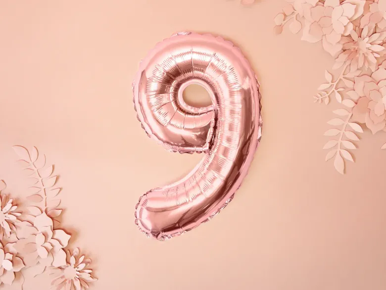 Rosegold Tal Ballon 35 cm - 9
