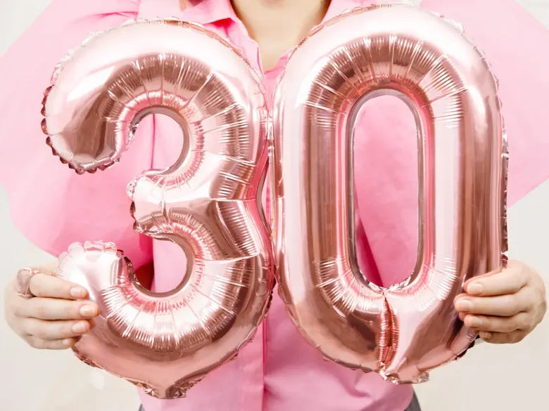 Rosegold Tal Ballon 35 cm - 0