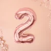 Rosegold Tal Ballon 35 cm - 2