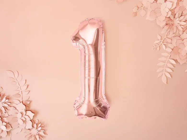 Rosegold Tal Ballon 35 cm - 1