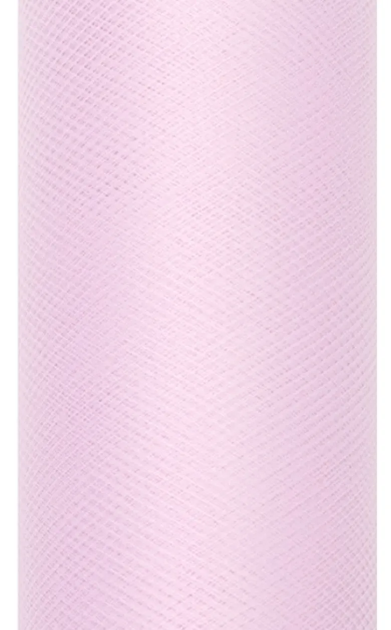Rulle med baby lyserød tyl 0.30 x 9m