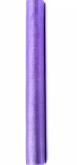 Rulle med lavendel organza 0.36m x 9m