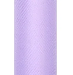 Rulle med lavendel tyl 30cm x 9m