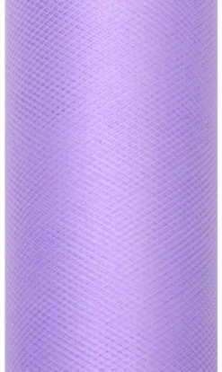 Rulle med lilla tyl 0.30 x 9m