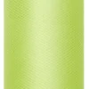 Rulle med limegrønt tyl 0.30 x 9m