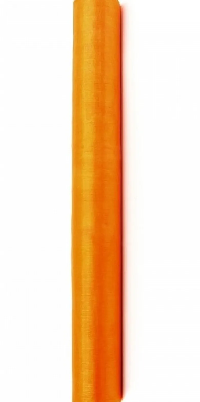 Rulle med orange organza 0.36m x 9m