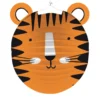 Rund "Get Wild" Tiger Lanterne, 25 cm