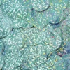 Rund Holografisk Lyseblå Konfetti 1 cm, 14gr
