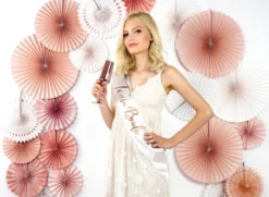 Sash Team Bride, Hvid, 75 cm