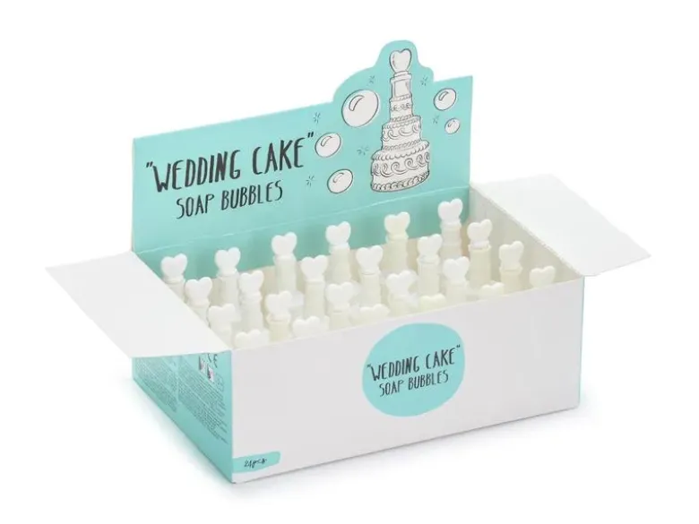 Sæbebobler - bryllupskage