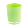 Shiny Limegrøn Glas Fyrfadsholder, 6.5 cm