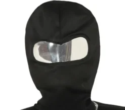 Silver Shaddow Ninja Kriger - Kostume Til Drenge (5 - 12 år)
