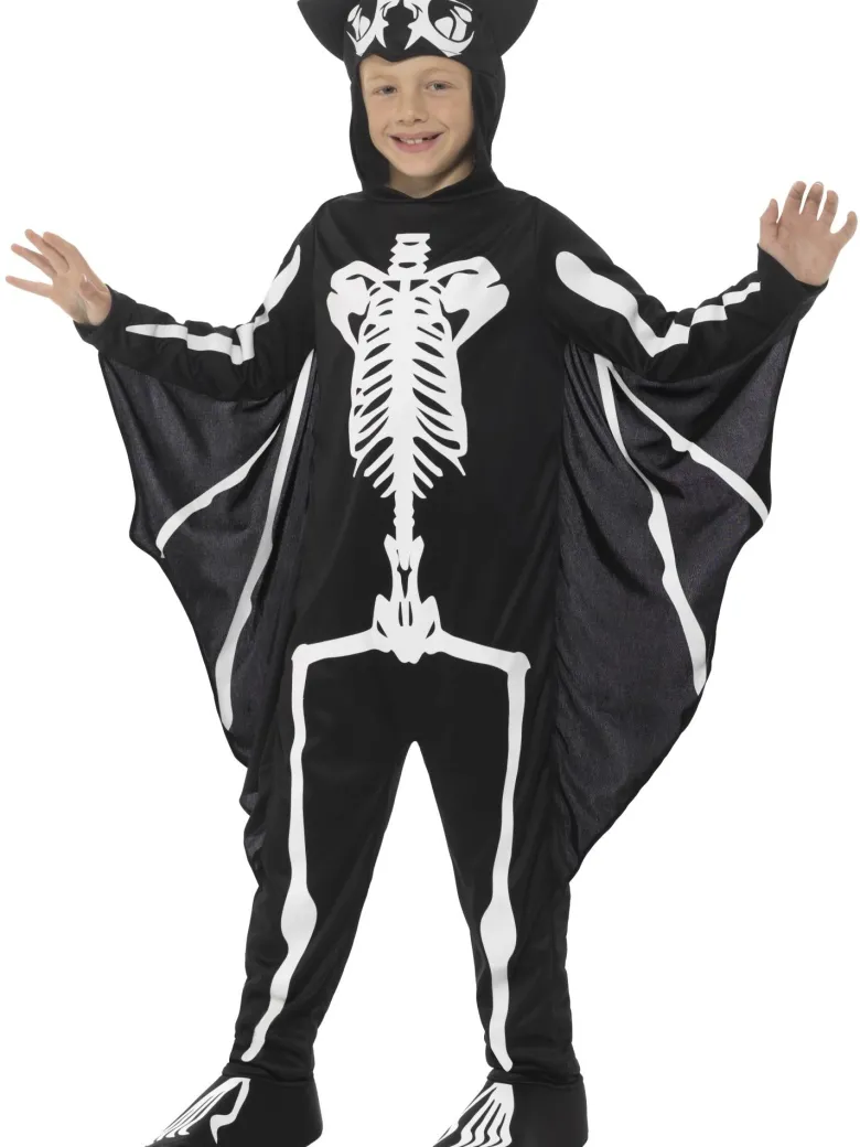 Skelet Flagermus Børnekostume