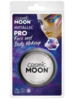 Sølv Metallic Cake Ansigtsmaling - Vegan Make-up