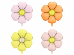 Små Blomster Balloner, 4 stk.
