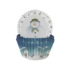 Snemand Cupcake Forme, 75stk.