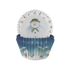 Snemand Cupcake Forme, 75stk.