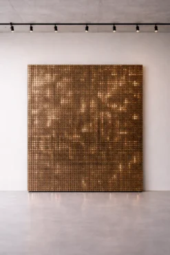 SolaAir Vægpanel - Pixel Champagne #046