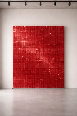 SolaAir Vægpanel - Standard Ruby Red #04