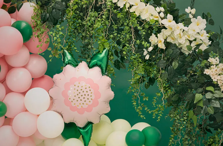 Sommerblomst Folie Ballon, 60cm