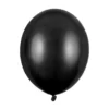 Sort Ballon Metallisk, 30 cm