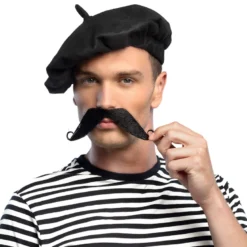 Sort baret - Fransk hat