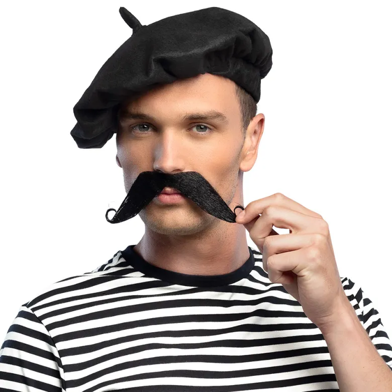 Sort baret - Fransk hat