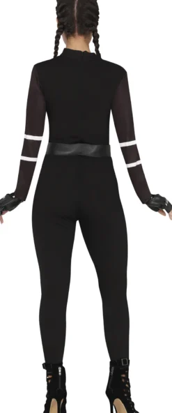 Sort Catwoman Suit - Halloween Kostume