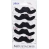 Sorte Moustaches, 5 stk.