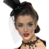 Sort glitter mini tophat
