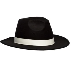 Sort Luksus Gangsterhat